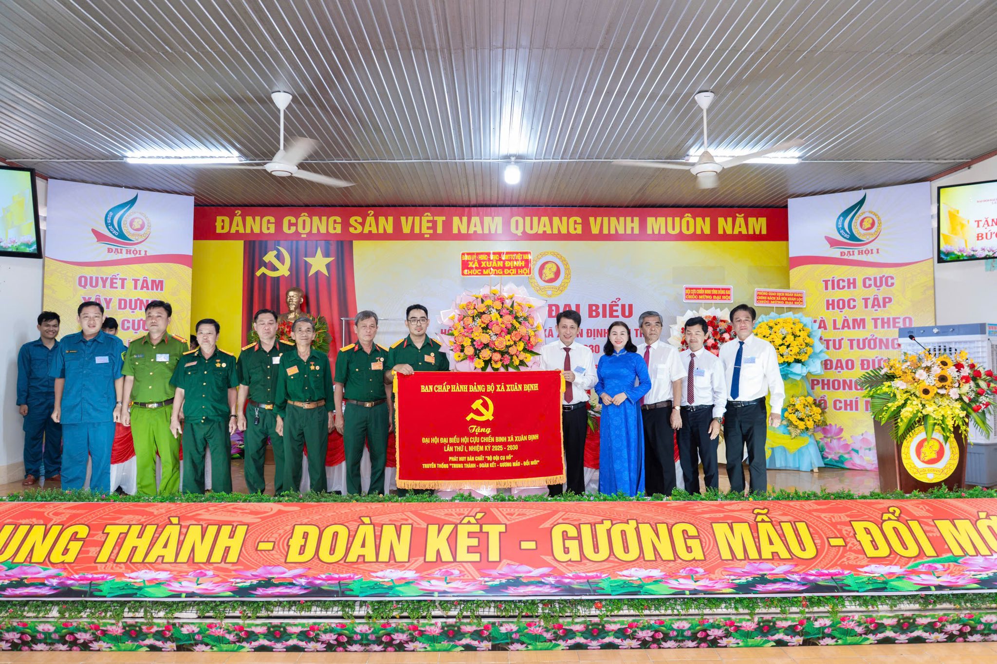 ĐẠI HỘI ĐẠI BIỂU HỘI CỰU CHIẾN BINH XÃ XUÂN ĐỊNH LẦN THỨ I, NHIỆM KỲ 2025–2030 (PHIÊN CHÍNH THỨC)