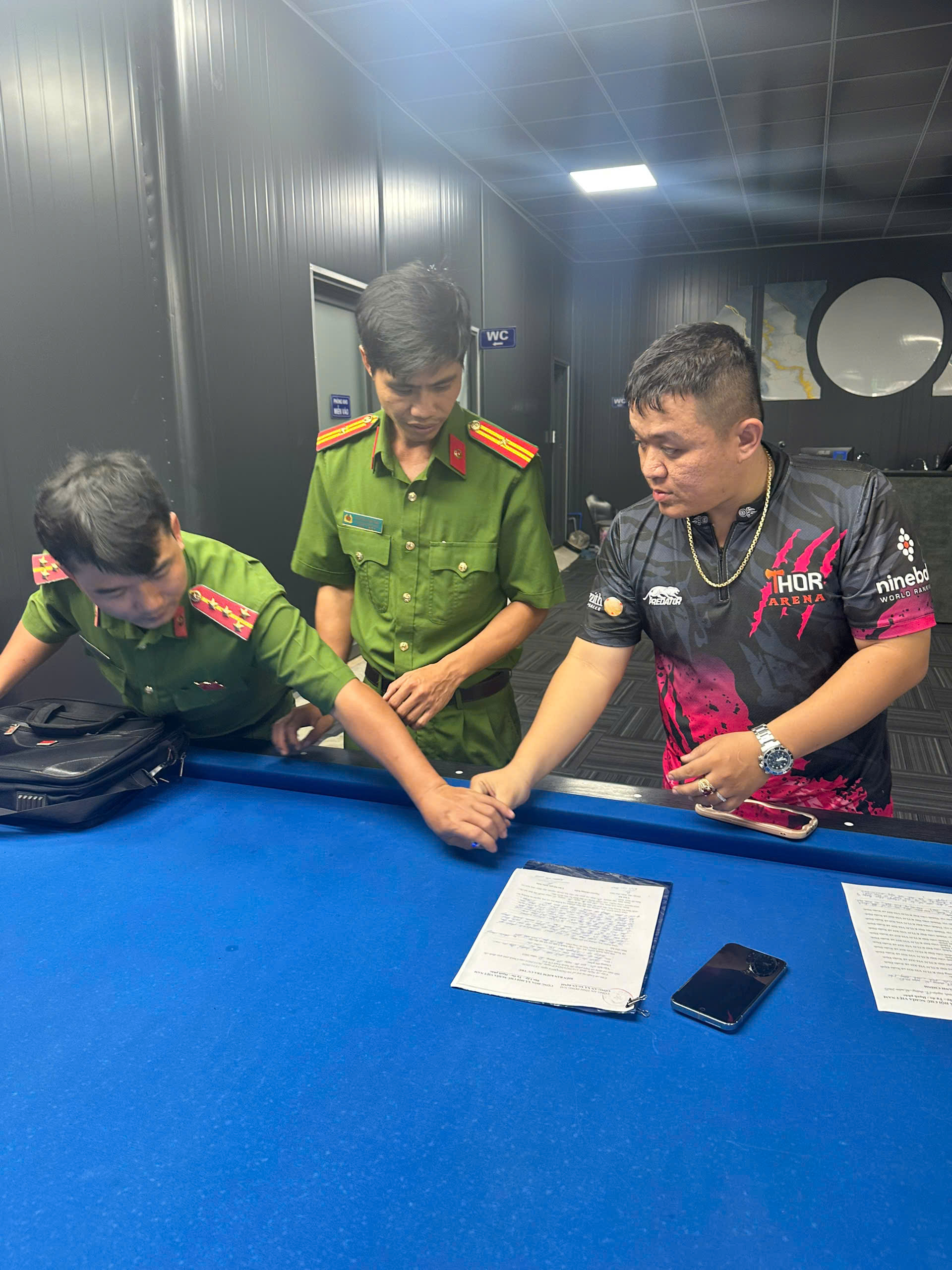 Kiểm tra cơ sở kinh doanh Thor Arena