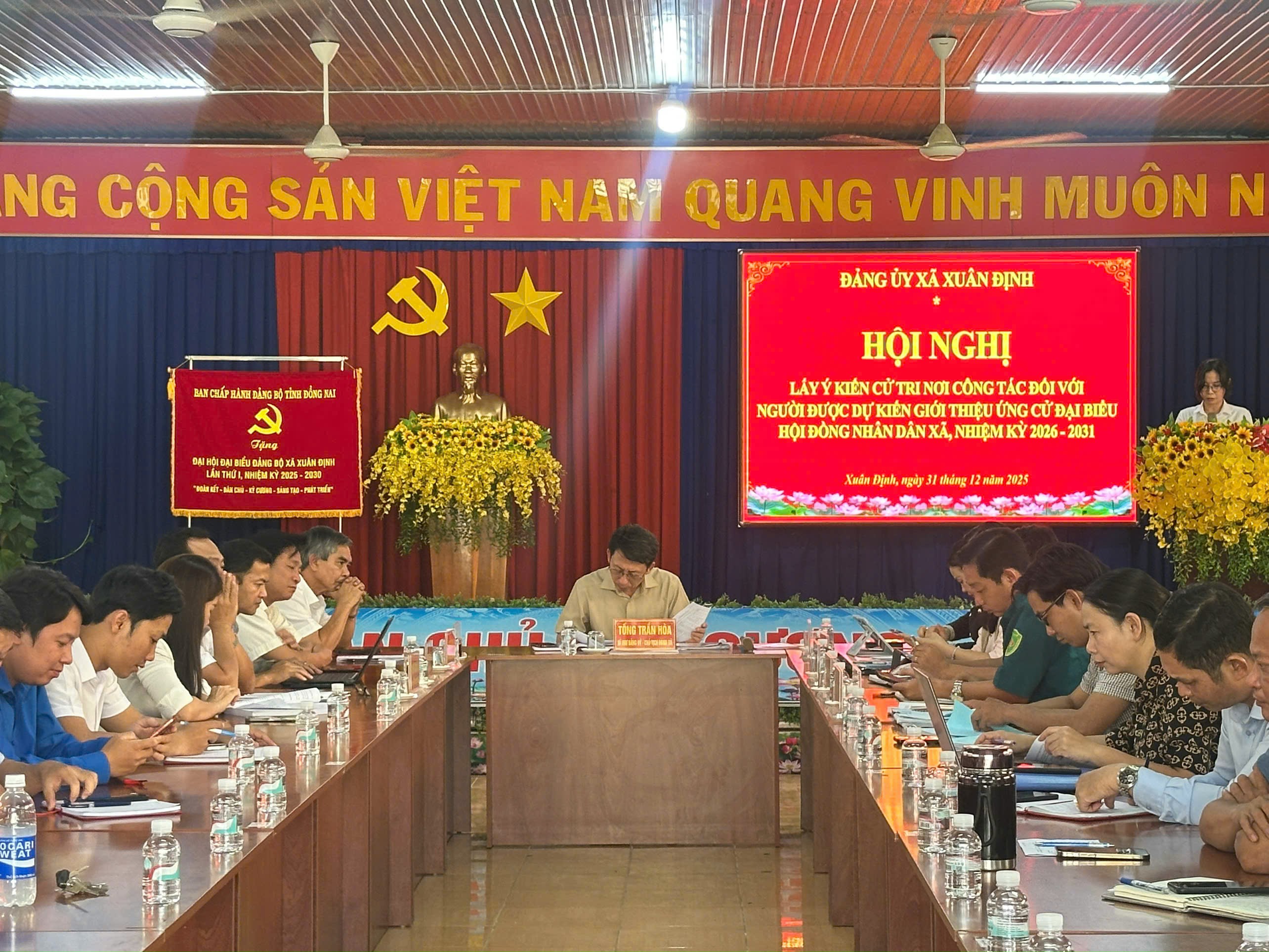 Lấy ý kiến cán bộ, công chức, viên chức đối với nhân sự giới thiệu ứng cử Đại biểu HĐND nhiệm kỳ mới