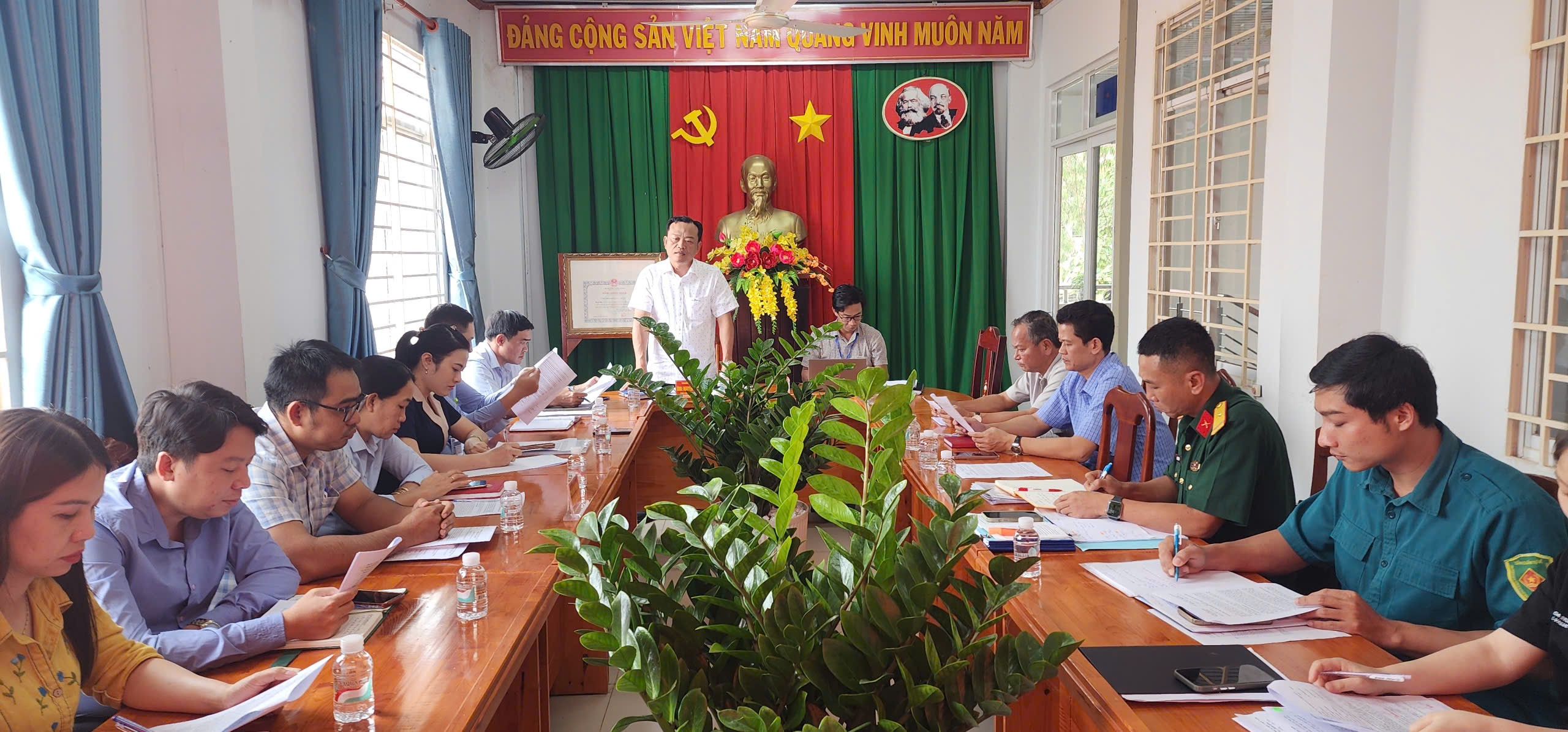 HĐND xã Xuân Định giám sát công tác tuyển chọn, gọi công dân nhập ngũ năm 2026