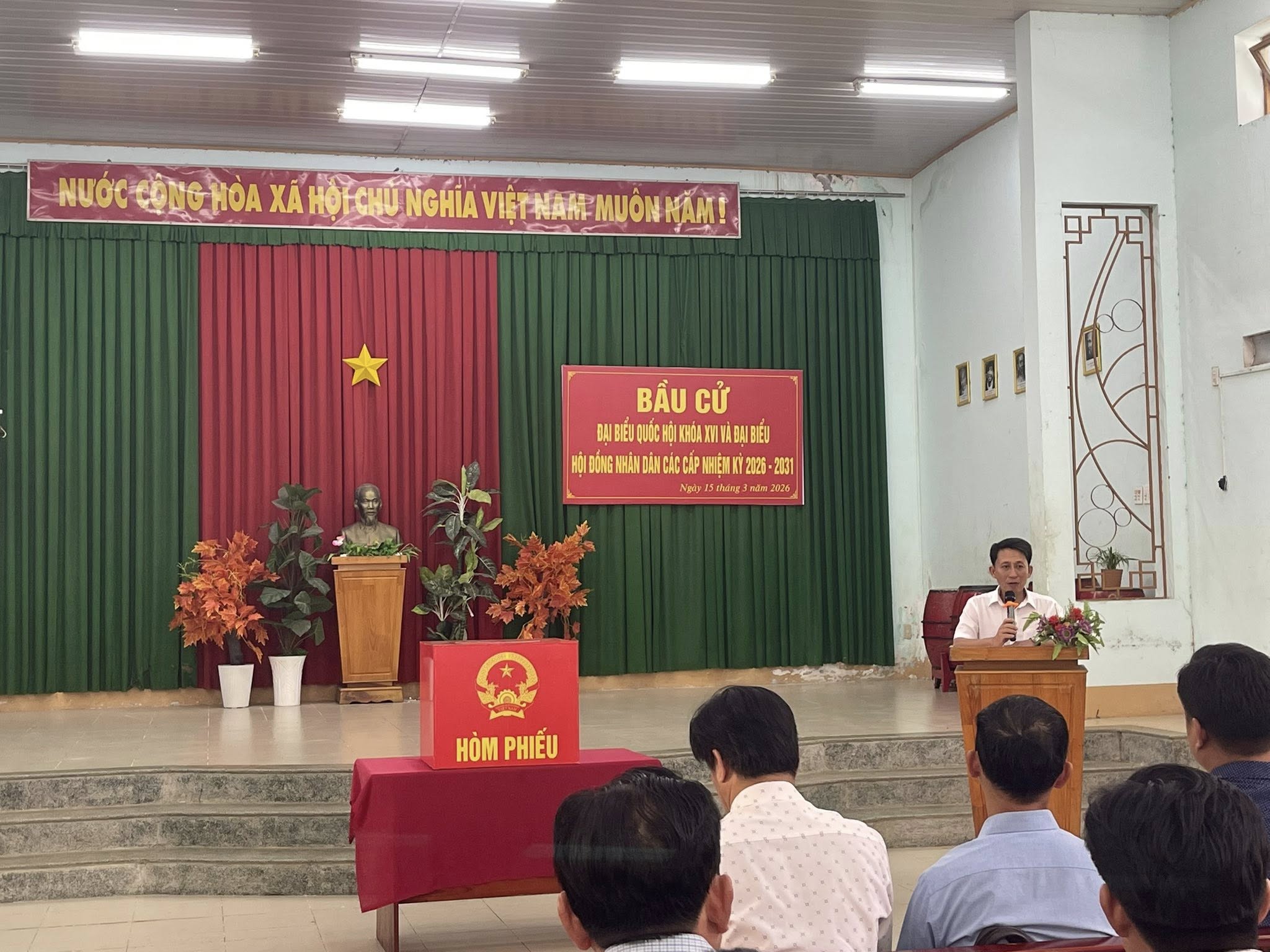ỦY BAN BẦU CỬ XÃ XUÂN ĐỊNH TỔ CHỨC DIỄN TẬP CÔNG TÁC BẦU CỬ ĐẠI BIỂU QUỐC HỘI KHÓA XVI VÀ ĐẠI BIỂU HĐND CÁC CẤP NHIỆM KỲ 2026 – 2031