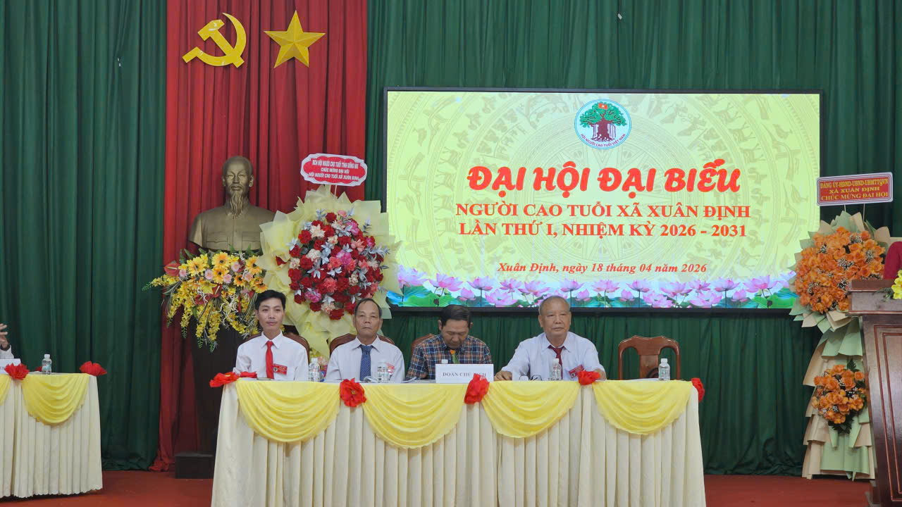 Tổ chức thành công Đại hội đại biểu Người cao tuổi xã Xuân Định lần thứ I, nhiệm kỳ 2026 – 2031
