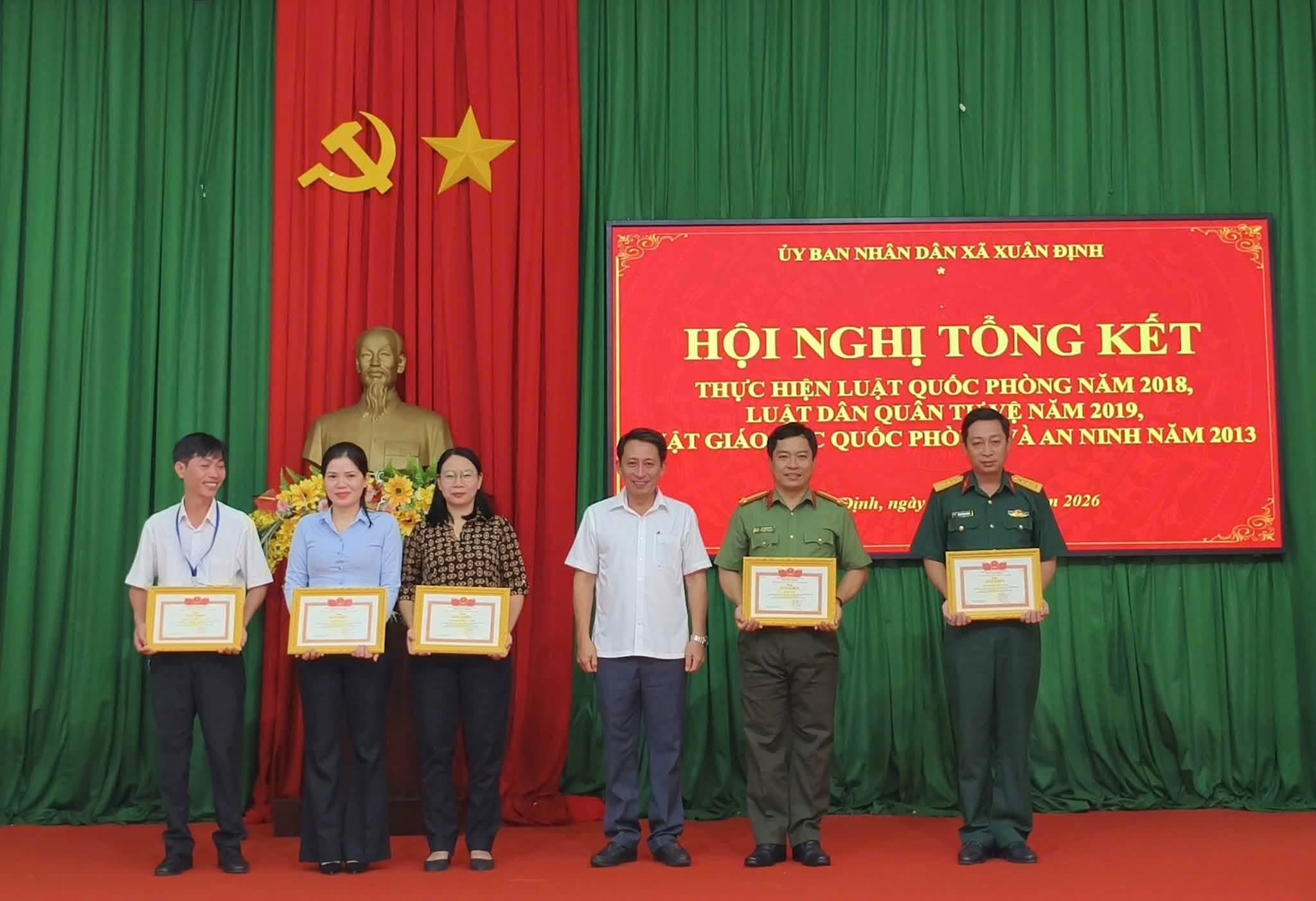 HỘI NGHỊ TỔNG KẾT THỰC HIỆN LUẬT QUỐC PHÒNG NĂM 2018, LUẬT DÂN QUÂN TỰ VỆ NĂM 2019 VÀ LUẬT GIÁO DỤC QUỐC PHÒNG VÀ AN NINH NĂM 2013