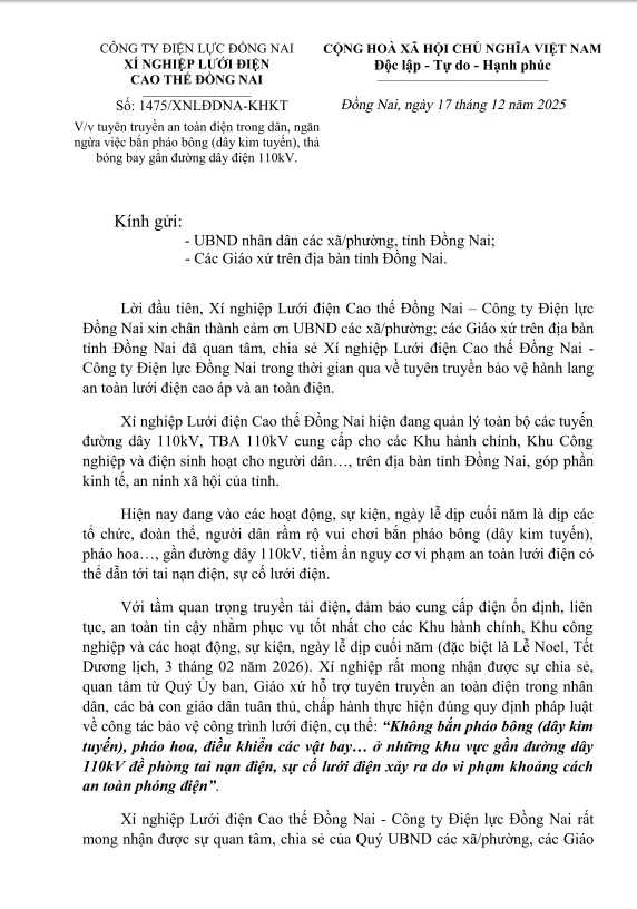 dien cao the