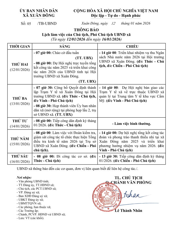 lich tuan 12