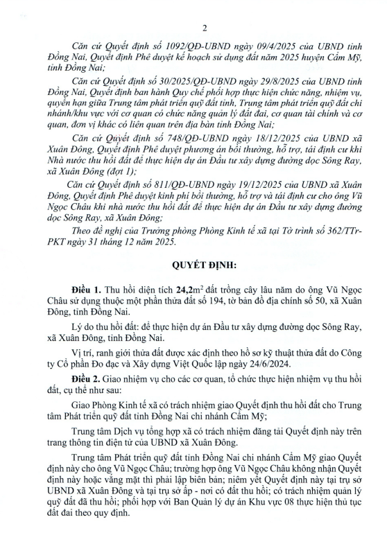 qđ thu hoi dat 1 a