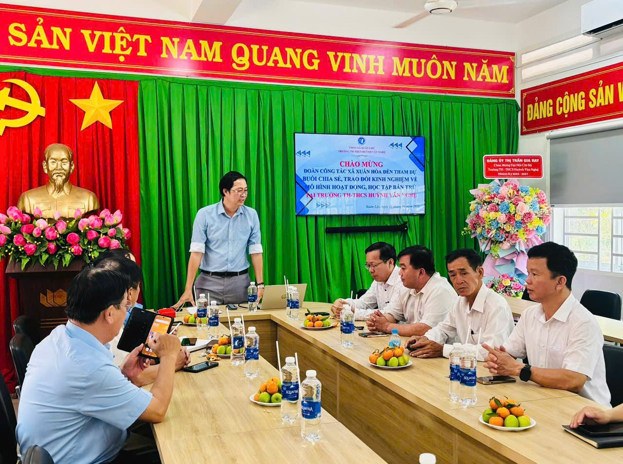 BUỔI CHIA SẺ TRAO ĐỔI KINH NGHIỆM MÔ HÌNH HỌC TẬP BÁN TRÚ