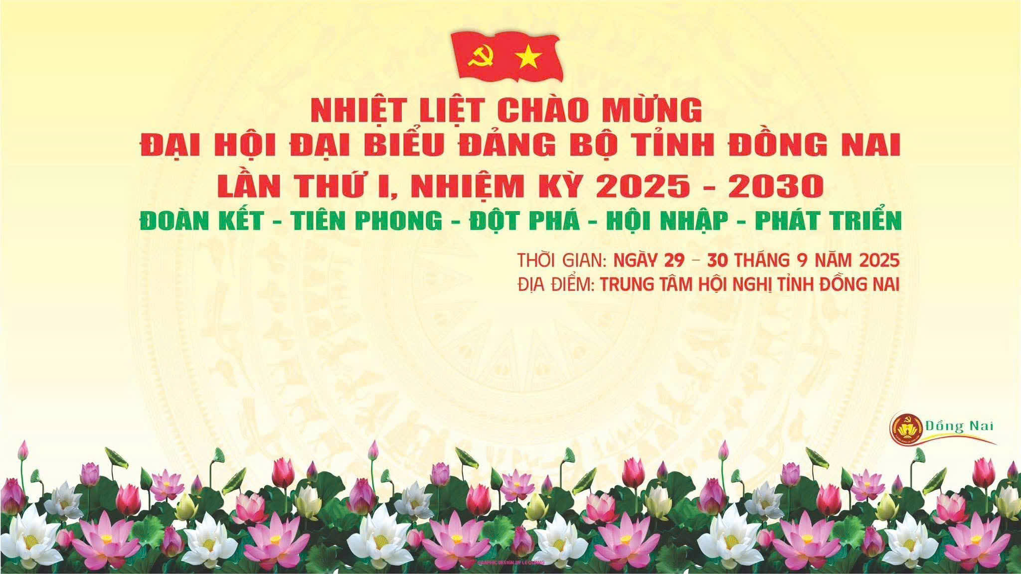 Đại hội đại biểu Đảng bộ tỉnh Đồng Nai lần thứ I, nhiệm kỳ 2025-2030