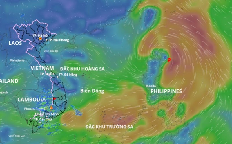 THÔNG BÁO Về việc ứng phó với cơn bão WIFA và các hiện tượng thời tiết nguy hiểm đi kèm