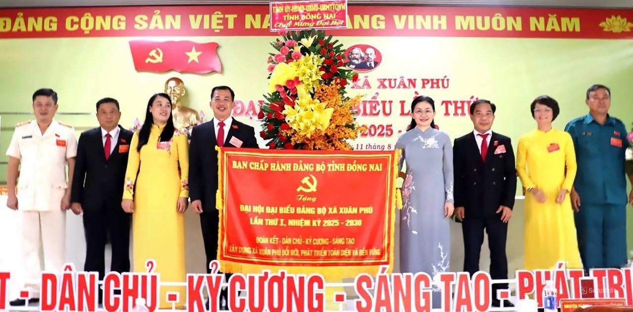 ĐẠI HỘI ĐẠI BIỂU ĐẢNG BỘ XÃ XUÂN PHÚ LẦN THỨ I, NHIỆM KỲ 2025 – 2030 THÀNH CÔNG TỐT ĐẸP