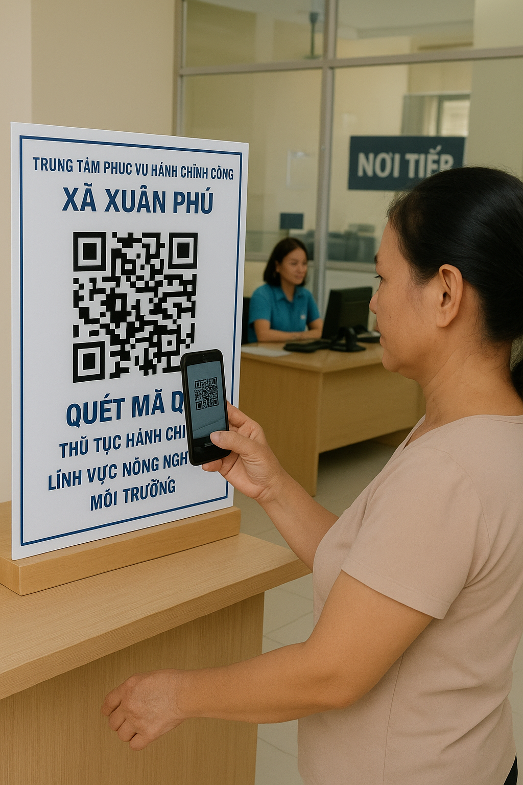 CÔNG BỐ MÃ QR CODE THỦ TỤC HÀNH CHINH CỦA SỞ NÔNG NGHIỆP MÔI TRƯỜNG
