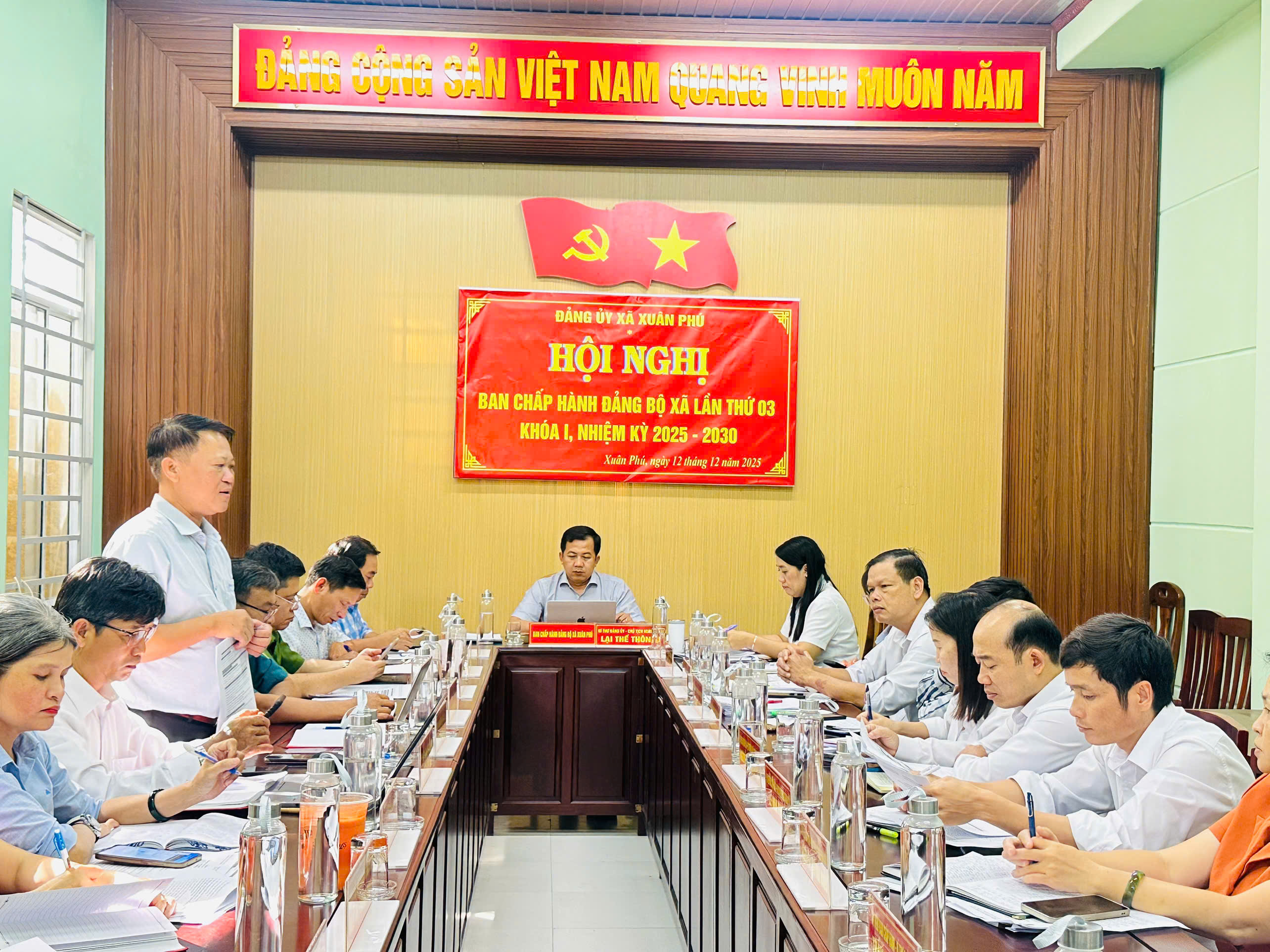 HỘI NGHỊ LẦN THỨ BA, BAN CHẤP HÀNH ĐẢNG BỘ XÃ KHÓA I, NHIỆM KỲ 2025 – 2030