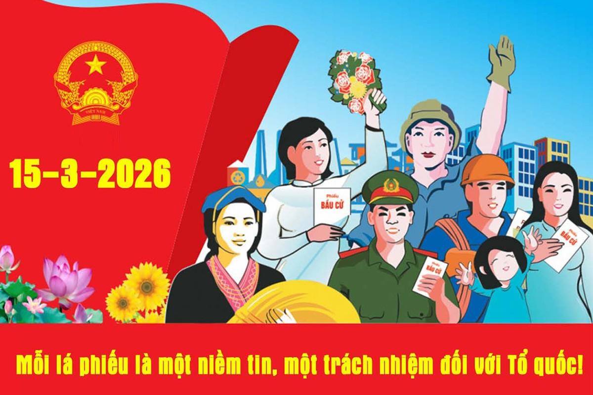 Bài tuyên truyền về cuộc bầu cử đại biểu Quốc hội khóa XVI và đại biểu HĐND các cấp nhiệm kỳ 2026-2031 trên địa bàn xã Xuân Phú