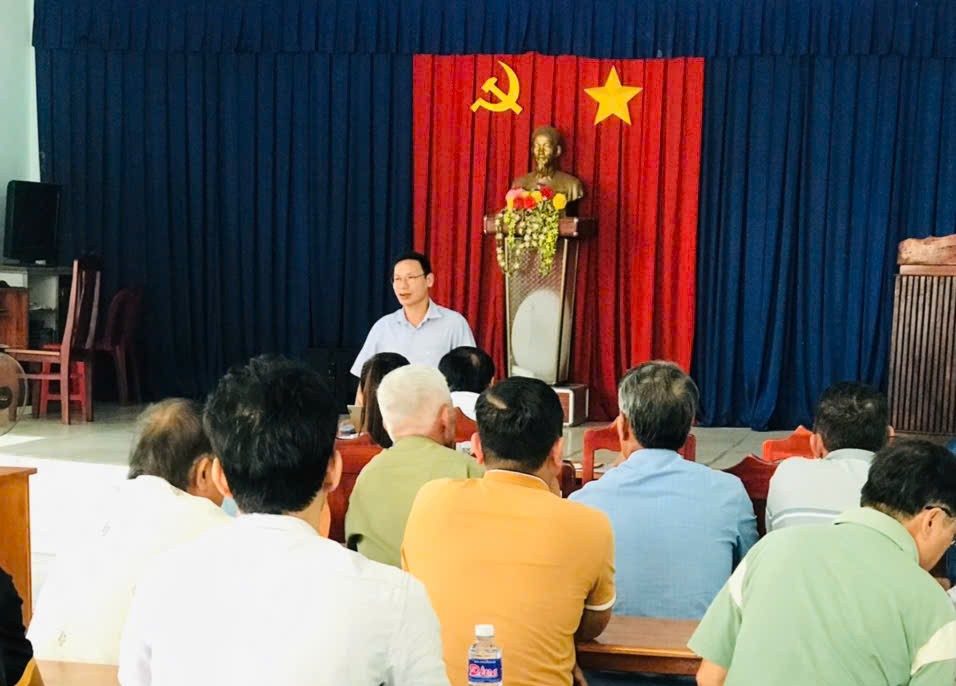 ĐƠN VỊ BẦU CỬ SỐ 3 ẤP BÌNH HÒA HỌP RÀ SOÁT CÔNG TÁC  BẦU CỬ ĐẠI BIỂU QUỐC HỘI KHOÁ XVI VÀ BẦU CỬ ĐẠI BIỂU HĐND CÁC CẤP NHIỆM KỲ 2026-2031