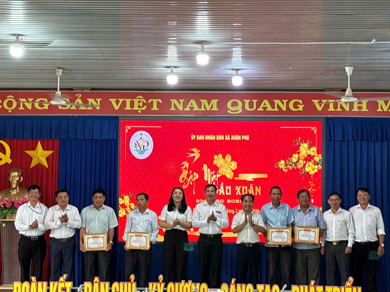 XÃ XUÂN PHÚ TỔ CHỨC HỌP MẶT ĐẦU XUÂN BÍNH NGỌ 2026
