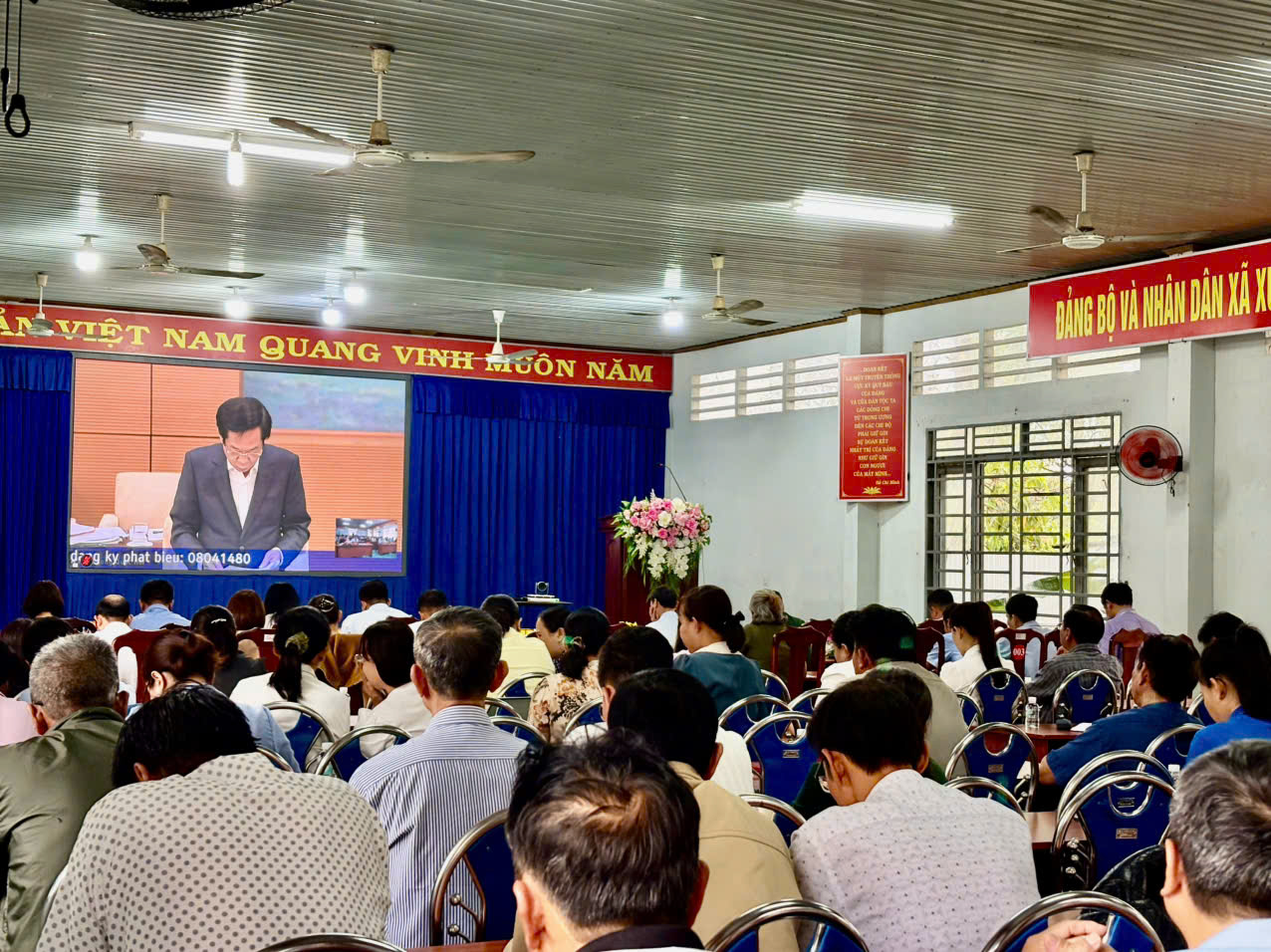 XÃ XUÂN PHÚ THAM DỰ HỘI NGHỊ TRỰC TUYẾN TOÀN QUỐC TRIỂN KHAI CÔNG TÁC BẦU CỬ ĐẠI BIỂU QUỐC HỘI KHÓA XVI VÀ ĐẠI BIỂU HĐND CÁC CẤP NHIỆM KỲ 2026–203