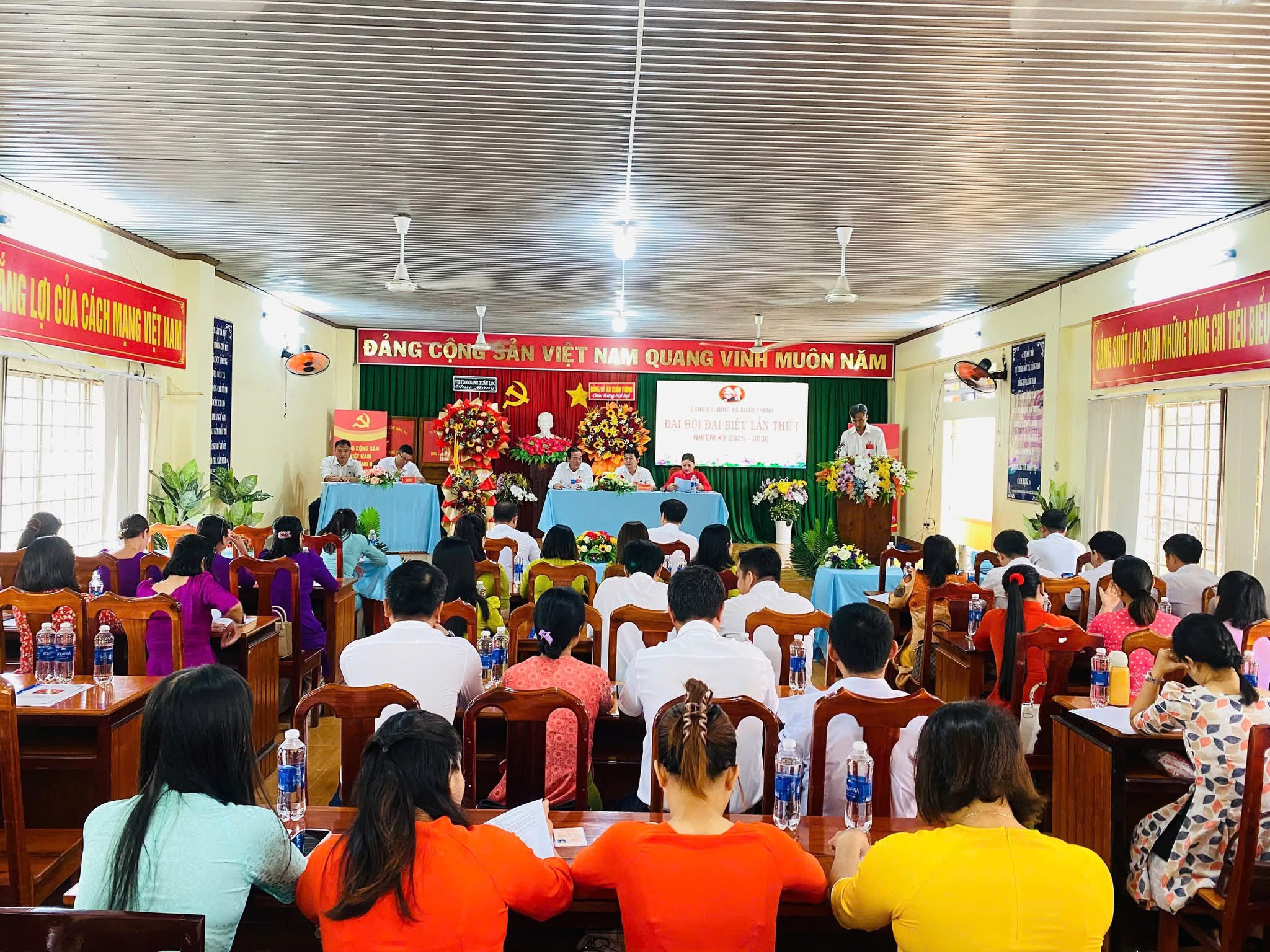 ĐẠI HỘI ĐẠI BIỂU ĐẢNG BỘ UBND XÃ LẦN THỨ I, NHIỆM KỲ 2025 – 2030 THÀNH CÔNG TỐT ĐẸP