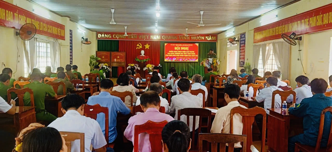 Hội nghị triển khai xây dựng địa bàn “không ma túy” xã Xuân Thành