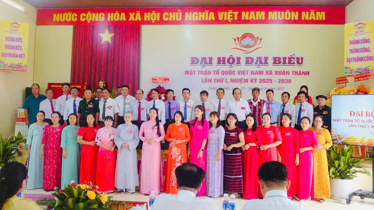 Uỷ ban MTQVN xã khoá I nhiệm kỳ 2025 – 2030