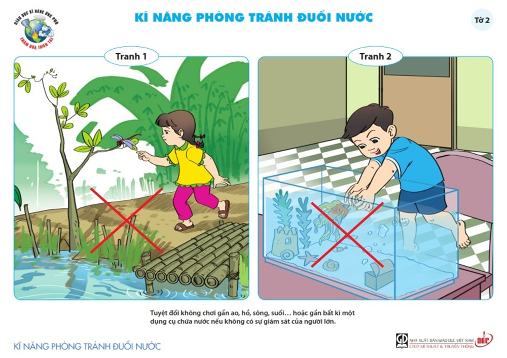KỸ NĂNG PHÒNG CHỐNG ĐUỐI NƯỚC CHO TRẺ EM
